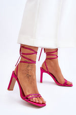  Sandale cu şiret model 179621 Step in style 