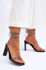  Sandale cu şiret model 179623 Step in style 