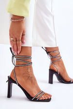  Sandale cu şiret model 179623 Step in style 