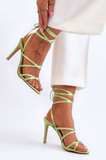  Sandale cu şiret model 179628 Step in style 
