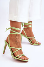 Sandale cu şiret model 179628 Step in style 