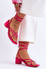  Sandale cu şiret model 180119 Step in style 