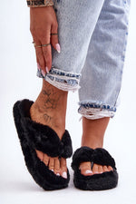  Şlapi cu baretă între degete model 183601 Step in style 